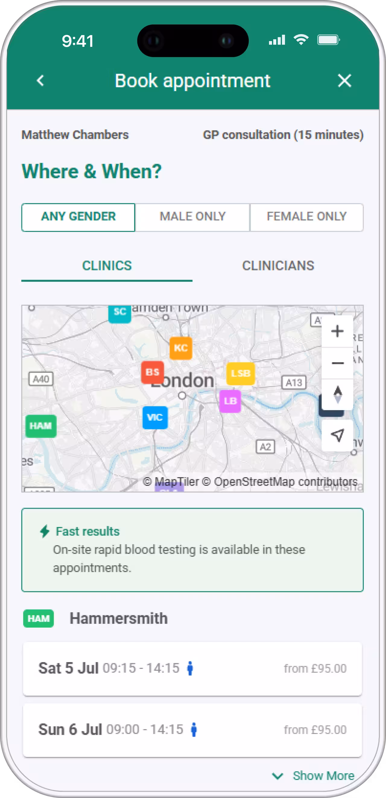 Patient - Booking (no border)