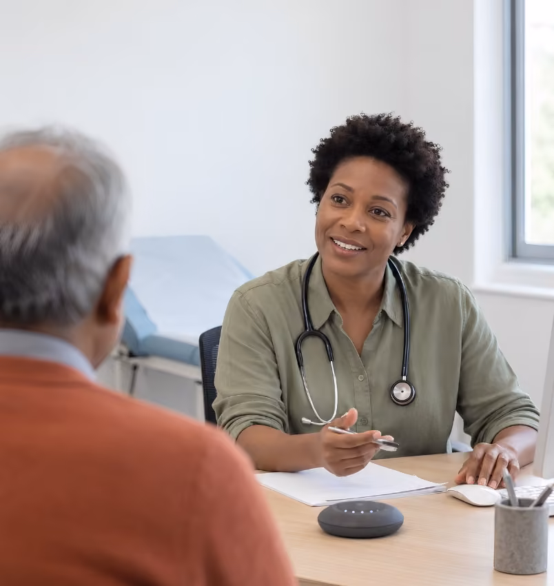 live AI translation of GP consultation