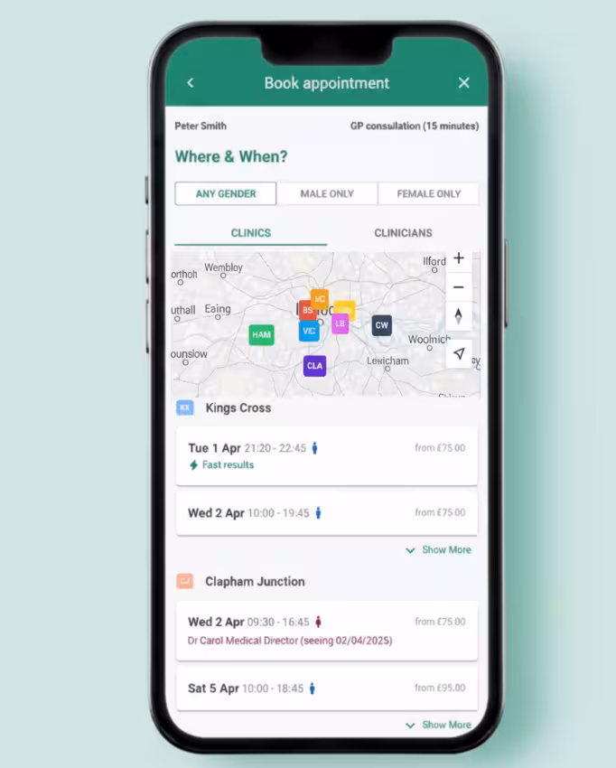 London Private GP Clinics