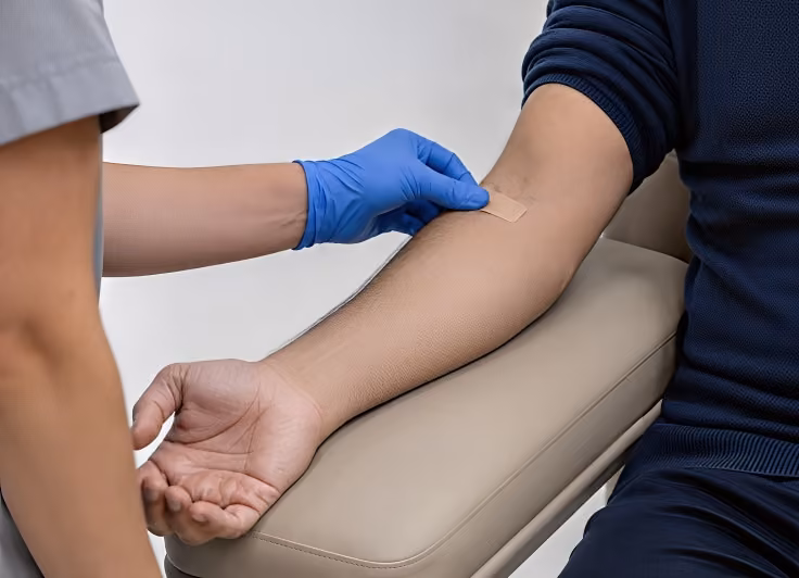 blood test testimonial